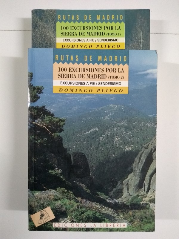 100 Excursiones por la Sierra de Madrid, 2 tomos.