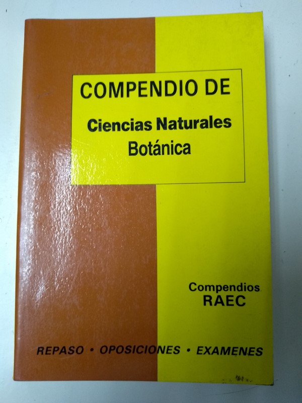 Compendio de Ciencia Naturales Botanica