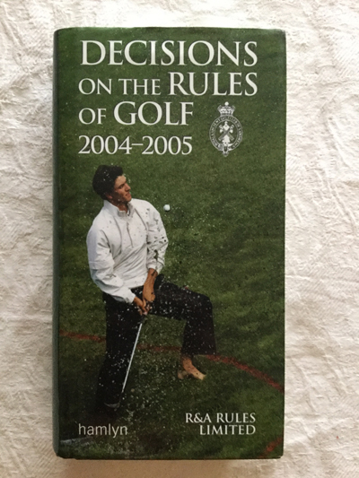 Decisions on the rules of golf 2004-2005