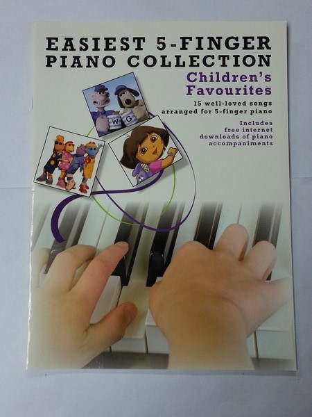 Easiest 5 – Finger Piano Collection. Children´s Favourites