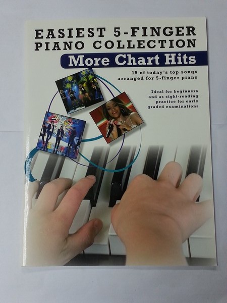 Easiest 5 – Finger Piano Collection. More Chart Hits