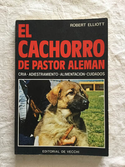 El cachorro de Pastor Alemán