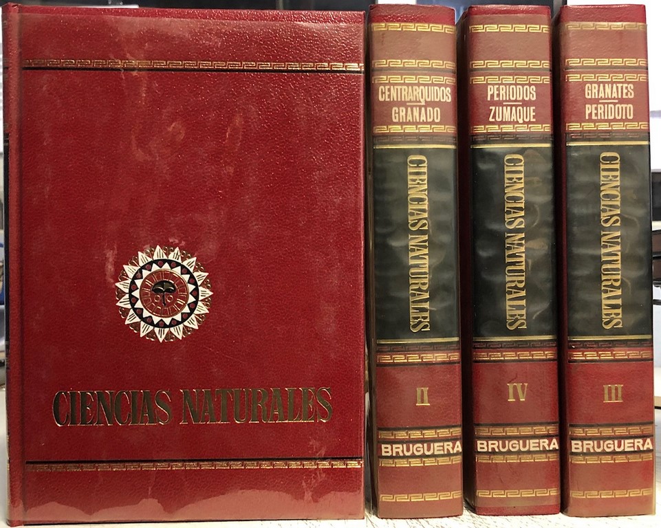 ENCICLOPEDIA DE CIENCIAS NATURALES (4 VOLUMENES).