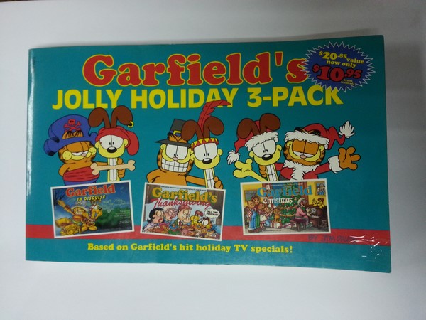 Garfield's. Jolly holiday 3 - pack