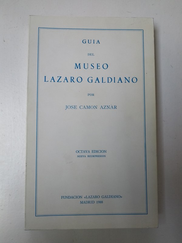 Guia del Museo Lazaro Galdiano