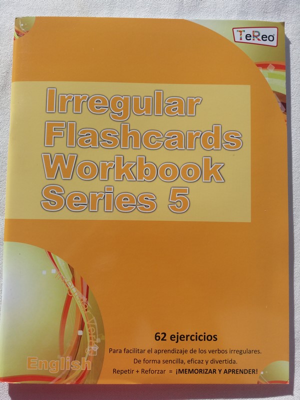Irregular flashcards. Workbook series 5