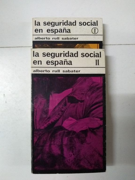 La Seguridad Social en España, 2 tomos
