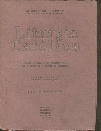 LITURGIA CATOLICA.