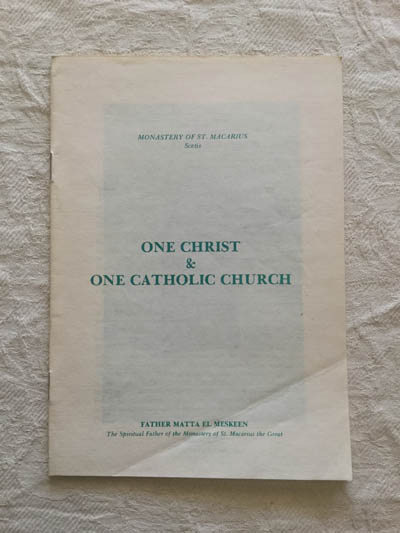 One Christ & one catholic church