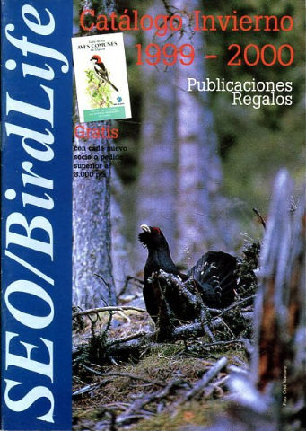 SEO/BIRDLIFE. CATALOGO INVIERNO-VERANO 1999-2000.