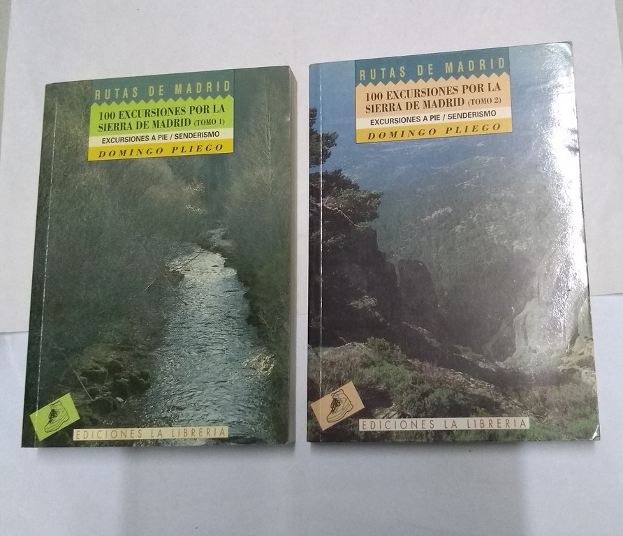 100 Excursiones por la Sierra de Madrid, 2 tomos