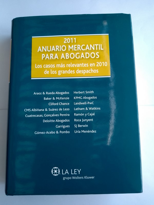 2011 Anuario Mercantil para abogados