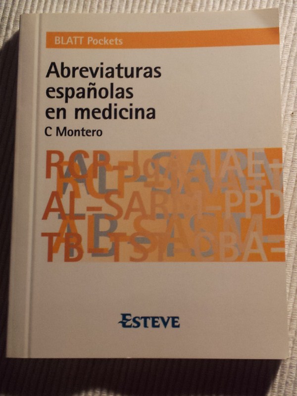 Abreviaturas españolas en Medicina | C. Montero Libros de segunda mano  baratos - Libros Ambigú - Libros usados