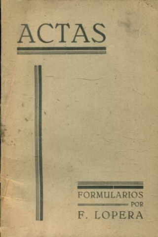 ACTAS.