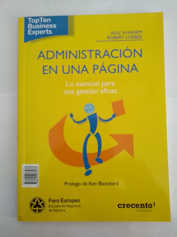 Administracíon en una pagina
