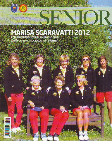 AESGOLF SENIOR. ASOCIACION ESPAÑOLA DE SENIORS DE GOLF. Nº 22. SEPTIEMBRE-OCTUBRE 2012.