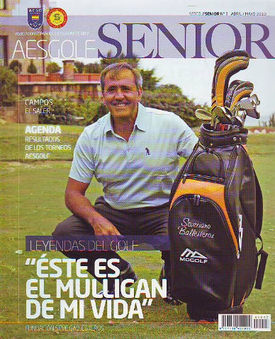 AESGOLF SENIOR. ASOCIACION ESPAÑOLA DE SENIORS DE GOLF. Nº 3. ABRIL-MAYO 2010.