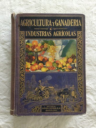 Agricultura y ganadería. Industrias agrícolas y pecuarias