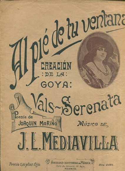 AL PIE DE TU VENTANA. VALS SERENATA.