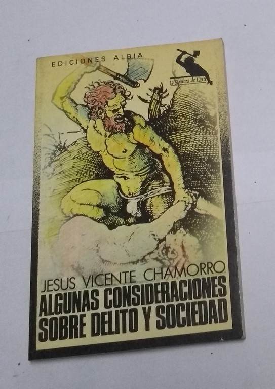 Algunas consideraciones sobre delito y sociedad