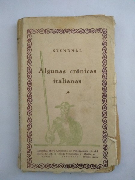 Algunas cronicas italianas I