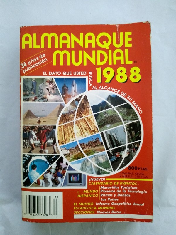 Almanaque mundial, 1988