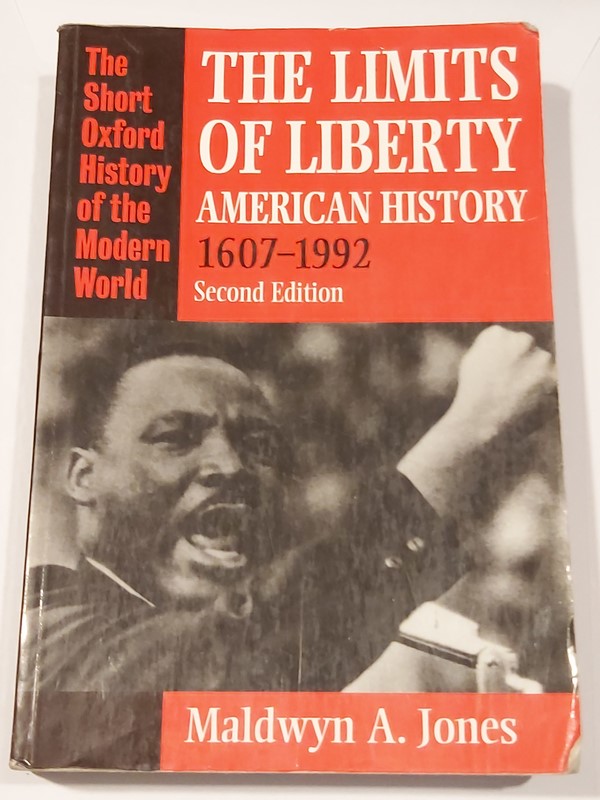 Américan History 1607-1992. The limits of liberty
