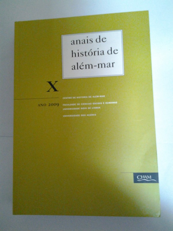 Anais de historia de Alem-Mar. X
