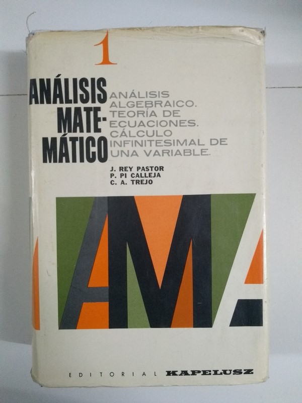 Análisis matemático, 1