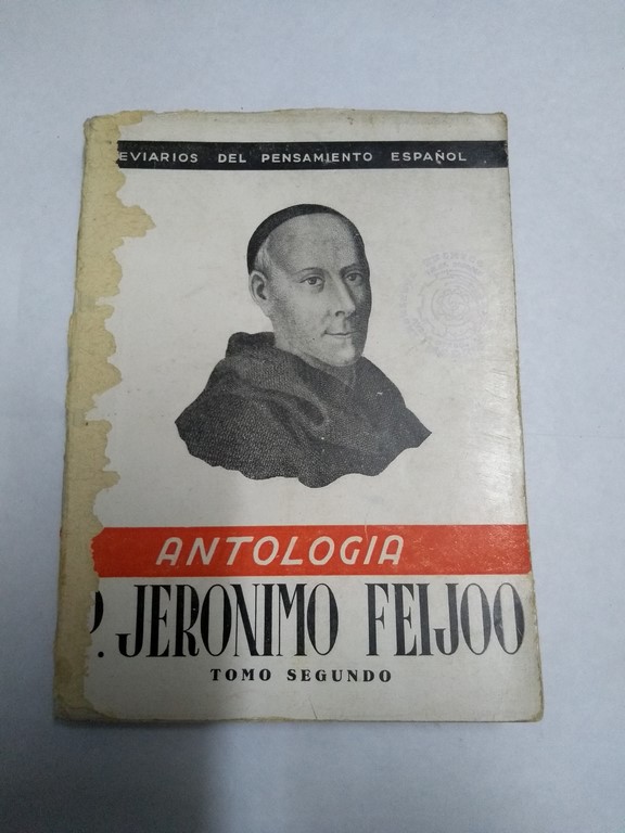 Antología. P. Jeronimo Feijoo, II