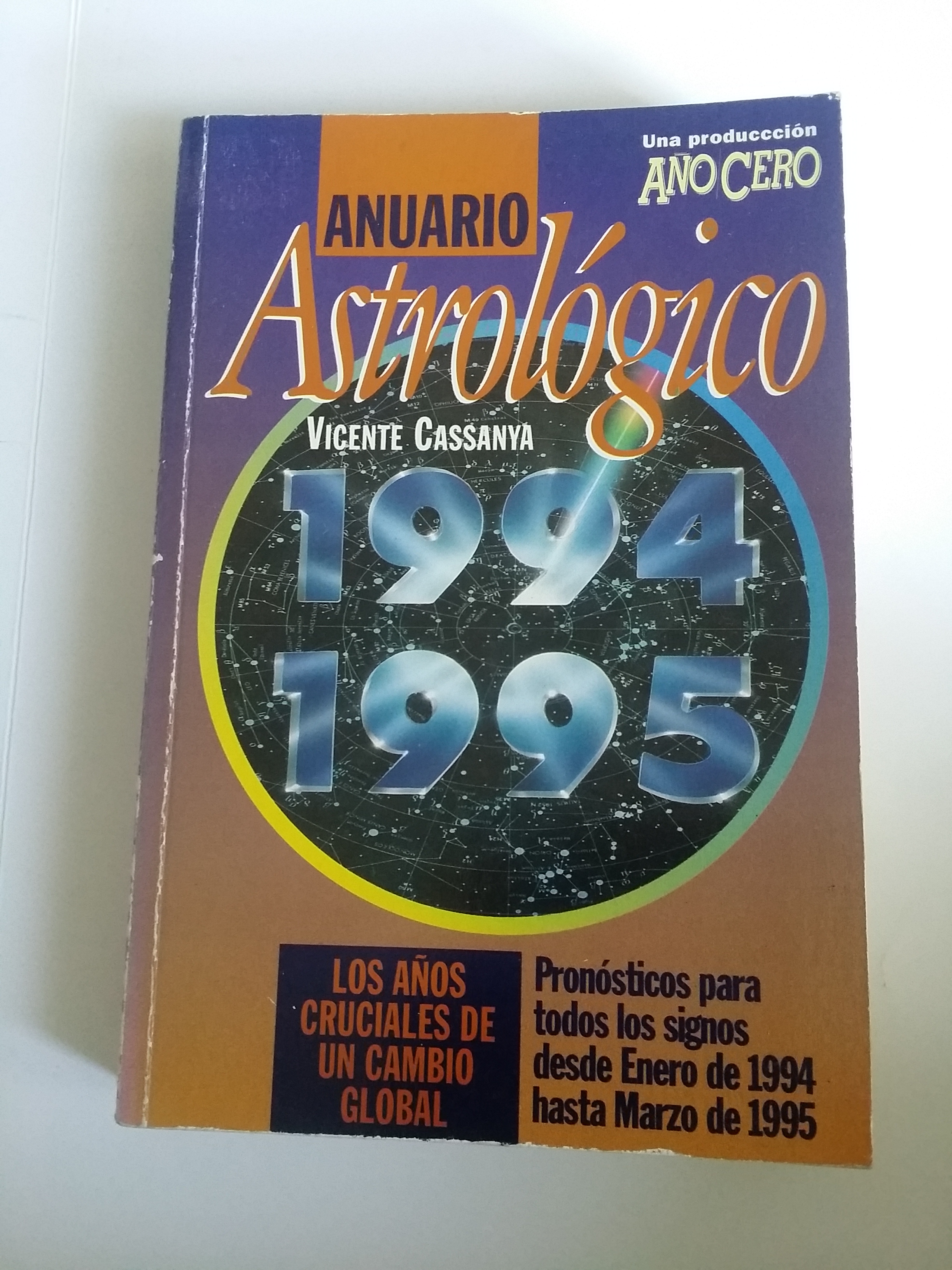 Anuario Astrologico 1994 - 1995