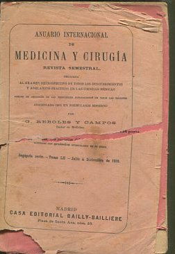 ANUARIO INTERNACIONAL DE MEDICINA Y CIRUGIA. REVISTA SEMESTRAL.