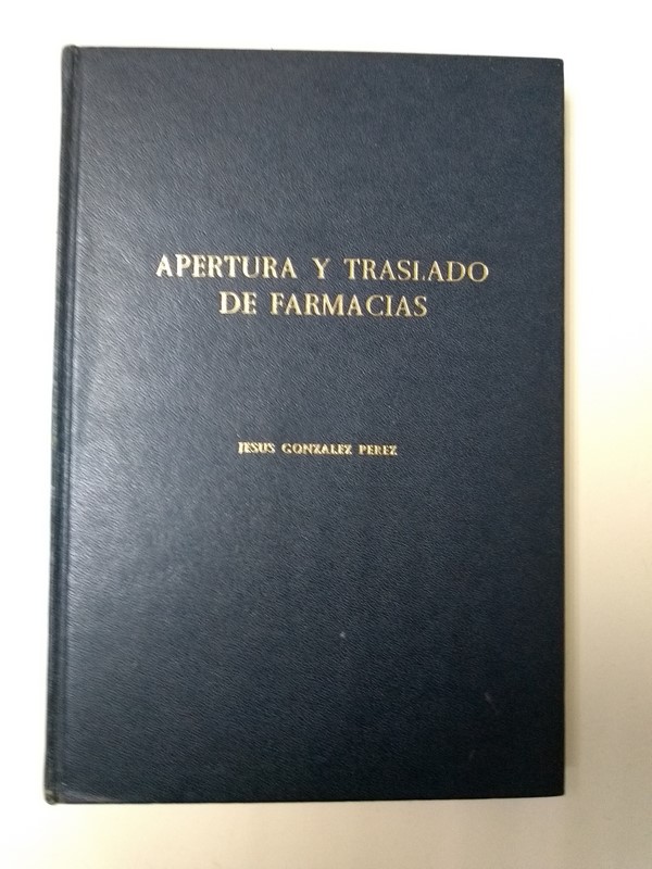 Apertura y traslado de farmancia
