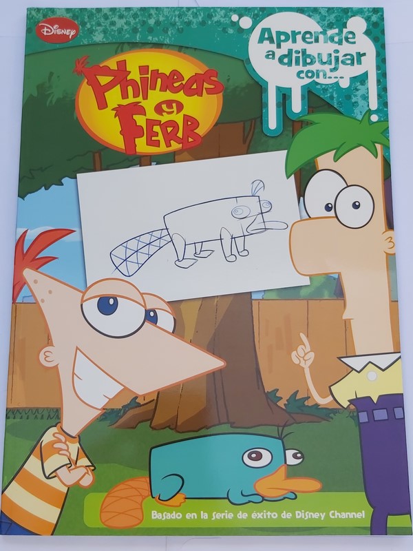 Aprende a dibujar con  Phineas y Ferb