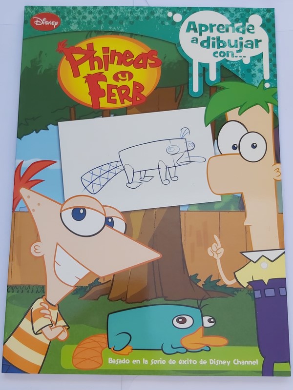 Aprende a dibujar con  Phineas y Ferb