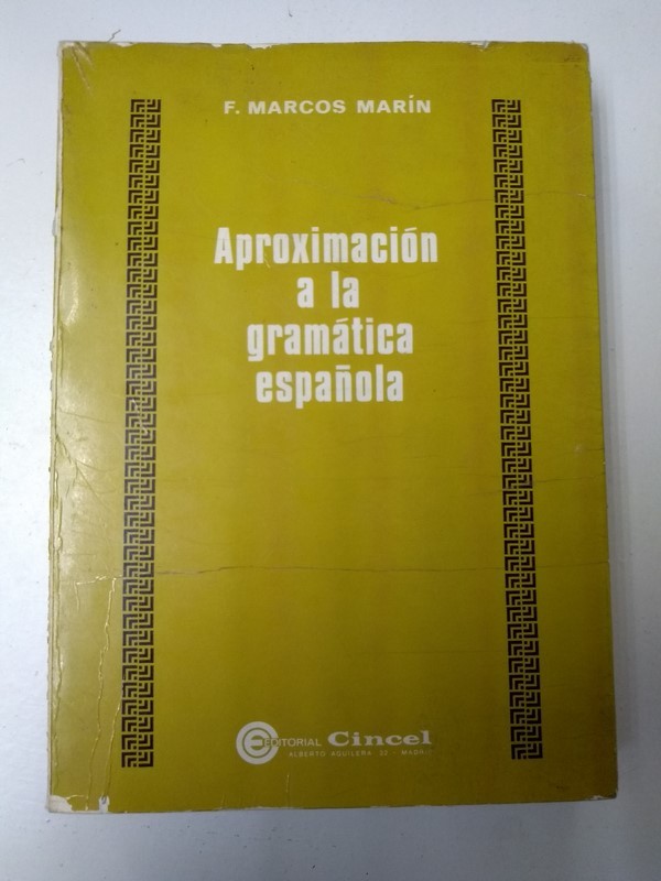 Aproximacion a la gramatica española