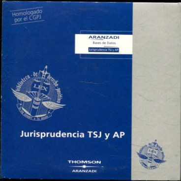 ARANZADI BASES DE DATOS. JURISPRUDENCIA TRIBUNAL SUPREMO DE JUSTICIA Y AUDIENCIAS PROVINCIALES, AÑO 2004/3. (4 CD).