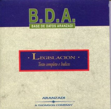 ARANZADI BASES DE DATOS. LEGISLACION, AÑO 2002/4 (2 CD).