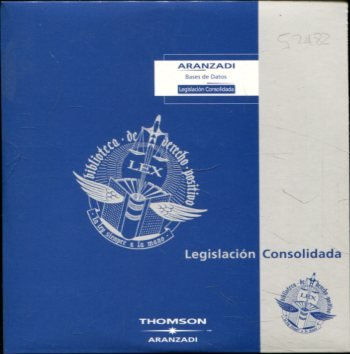 ARANZADI BASES DE DATOS. LEGISLACION CONSOLIDADA, AÑO 2004/3 (1 DISCO CD).