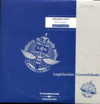 ARANZADI BASES DE DATOS. LEGISLACION CONSOLIDADA, AÑO 2003/3 (1 DISCO CD).