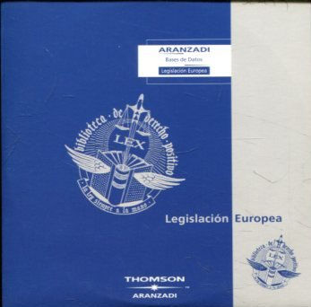 ARANZADI BASES DE DATOS. LEGISLACION EUROPEA, AÑO 2003/1 (1 DISCO CD).