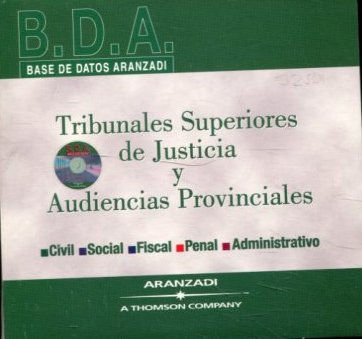 ARANZADI BASES DE DATOS.TRIBUNALES SUPERIORES DE JUSTICIA Y AUDIENCIAS PROVINCIALES. AÑO 2002/4 (4 DISCS CD).