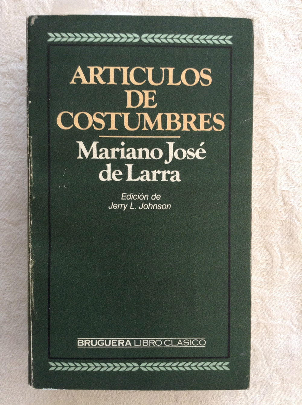 Artículos de costumbres