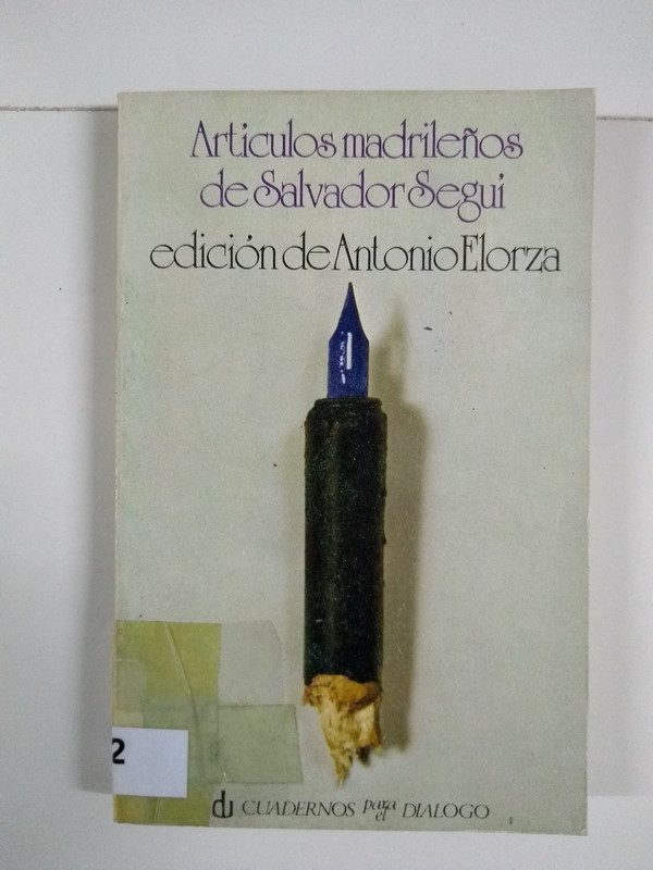 Artículos madrileños de Salvador Segui