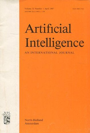 ARTIFICIAL INTELLIGENCE AN INTERNACIONAL JOURNAL. VOLUME 32. Number 1.