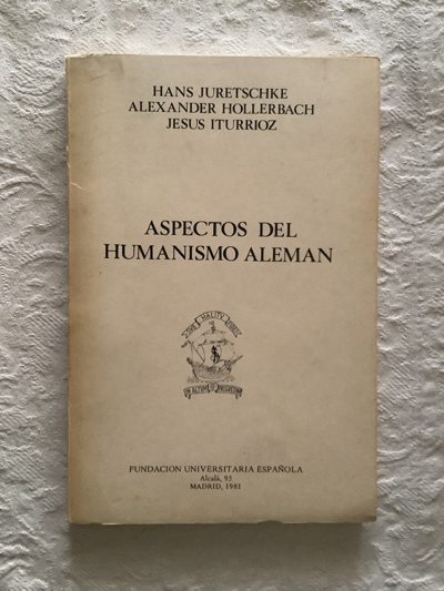 Aspectos del humanismo alemán