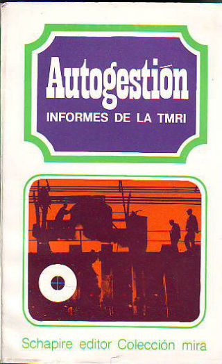 AUTOGESTION. INFORMES DE LA TMRI