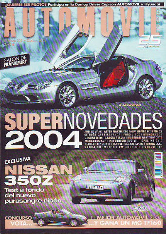 AUTOMOVIL Nº 309. SUPERNOVEDADES 2004.