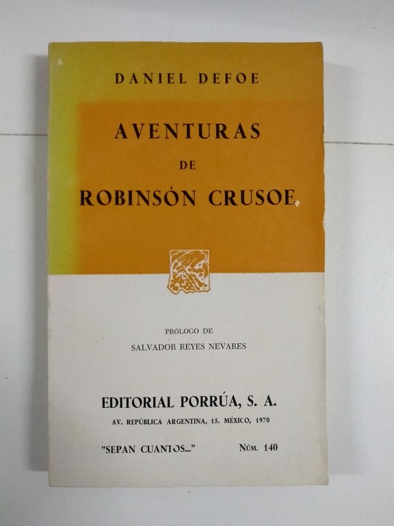 Aventuras de Robinsón Crusoe