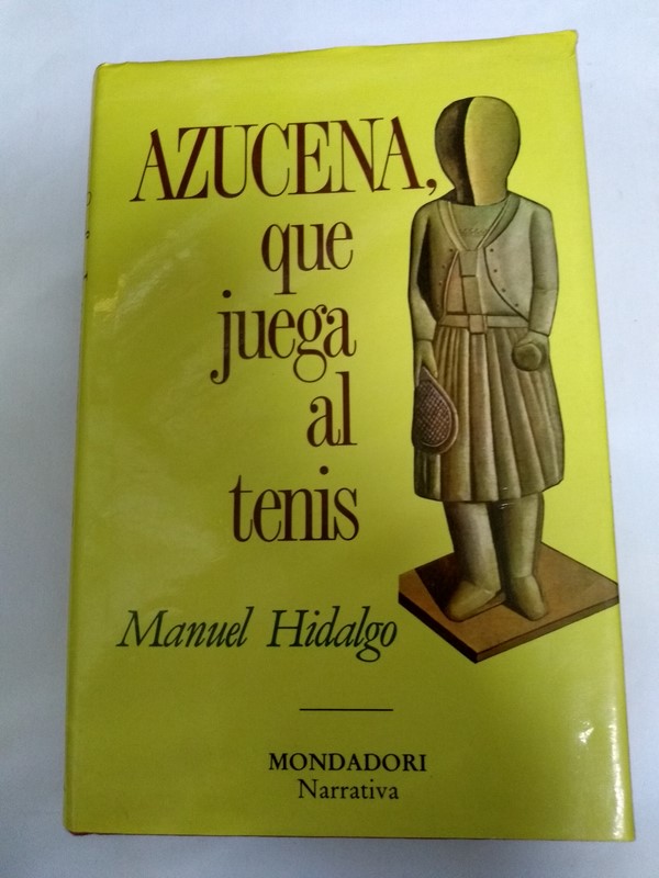 Azucena, que juega al tenis